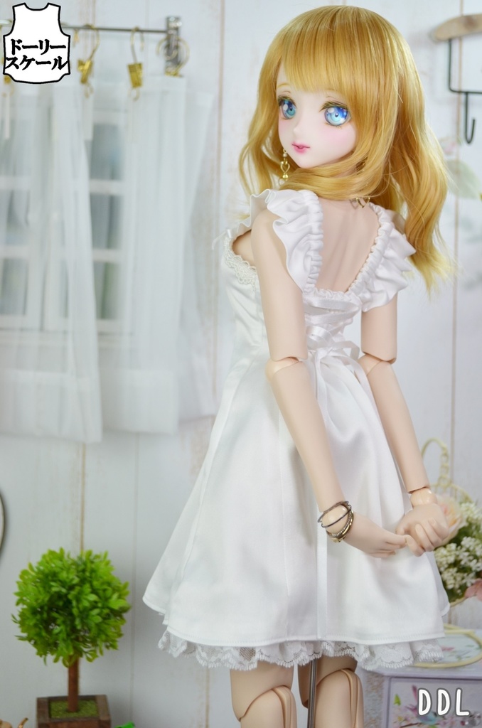 ストラップワンピースの型紙 Strap dress pattern