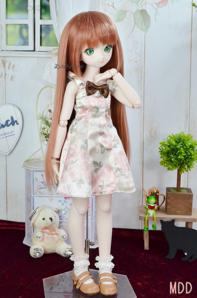 ストラップワンピースの型紙 Strap dress pattern
