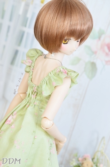 ストラップワンピースの型紙 Strap dress pattern