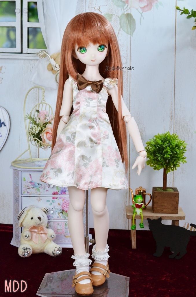 ストラップワンピースの型紙 Strap dress pattern