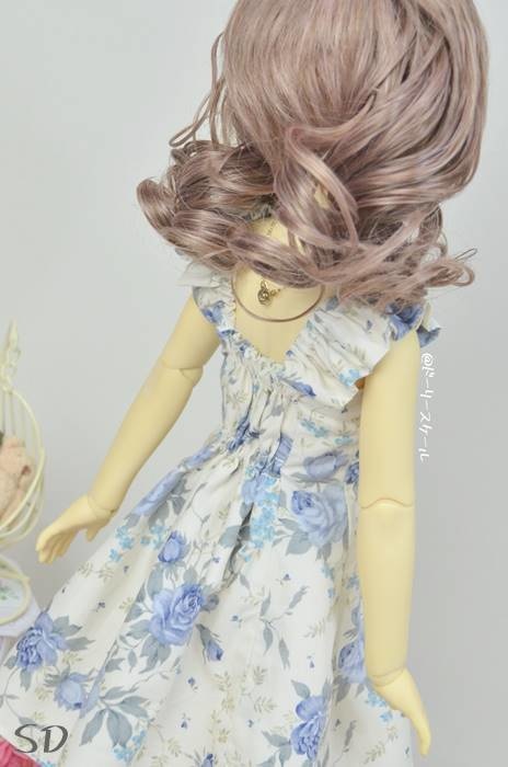 ストラップワンピースの型紙 Strap dress pattern