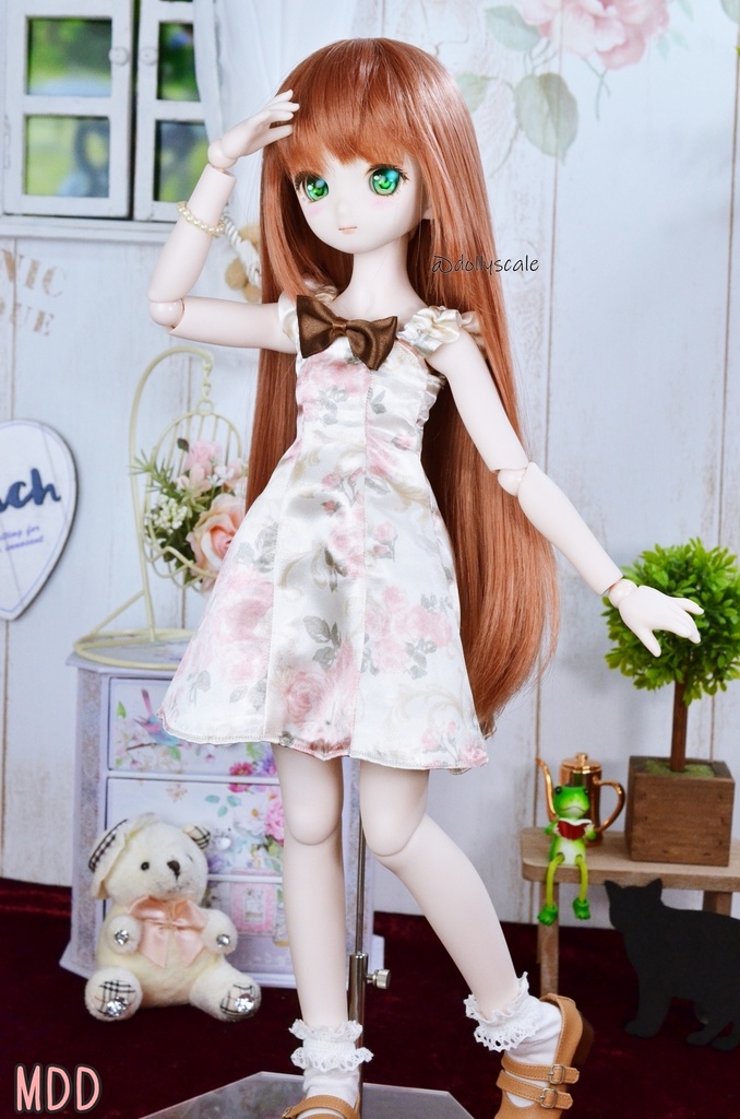 ストラップワンピースの型紙 Strap dress pattern