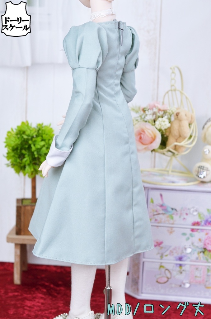 オープンバストワンピースの型紙 Open bust one piece pattern