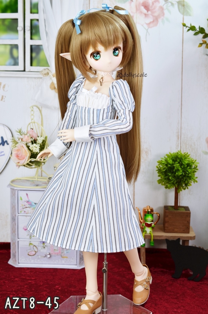 オープンバストワンピースの型紙 Open bust one piece pattern