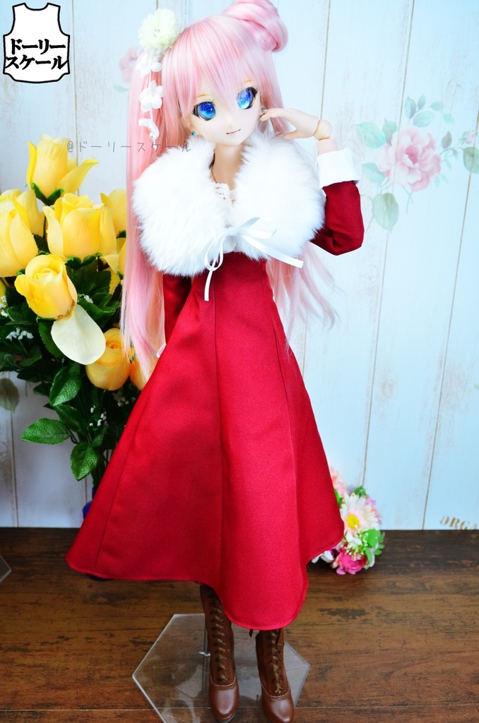 オープンバストワンピースの型紙 Open bust one piece pattern