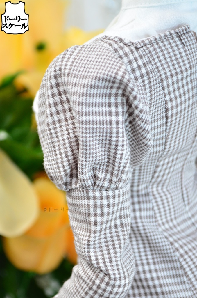 オープンバストワンピースの型紙 Open bust one piece pattern