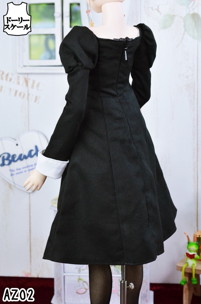 オープンバストワンピースの型紙 Open bust one piece pattern