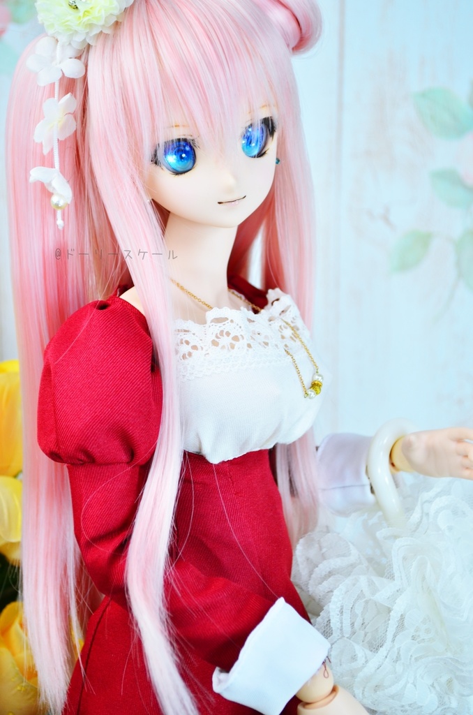 オープンバストワンピースの型紙 Open bust one piece pattern