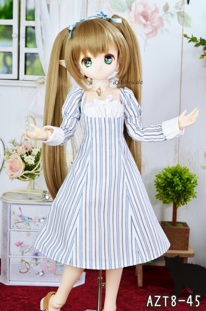 オープンバストワンピースの型紙 Open bust one piece pattern