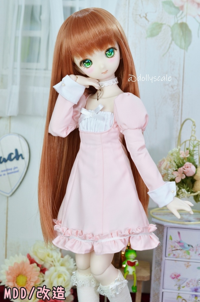 オープンバストワンピースの型紙 Open bust one piece pattern