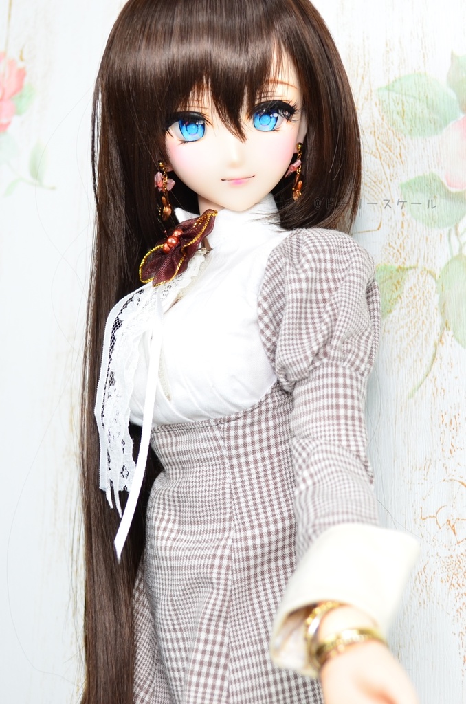 オープンバストワンピースの型紙 Open bust one piece pattern