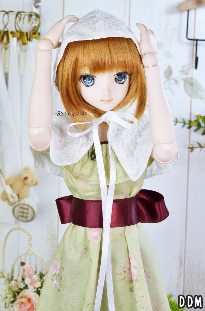 フード付きケープの型紙　Hooded Cape Pattern
