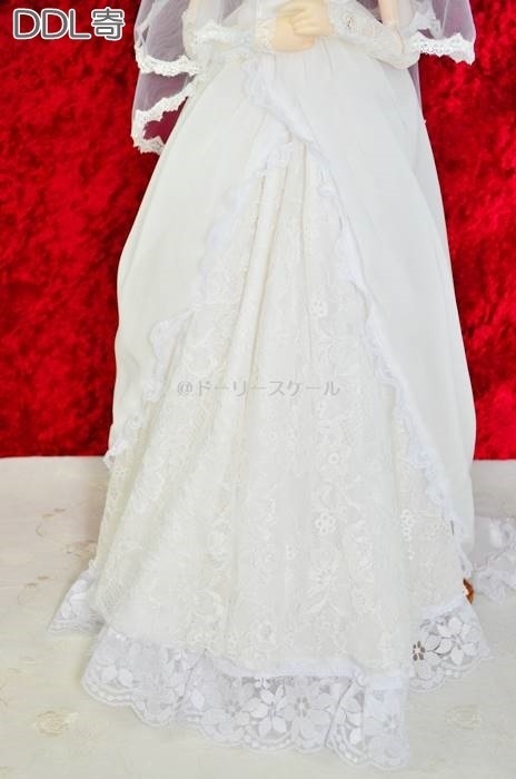 オーバースカートBの型紙 Overskirt B pattern