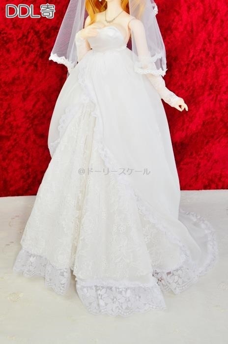 オーバースカートBの型紙 Overskirt B pattern