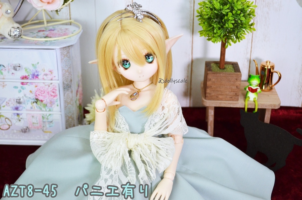 ドレス上の型紙 Upper dress pattern