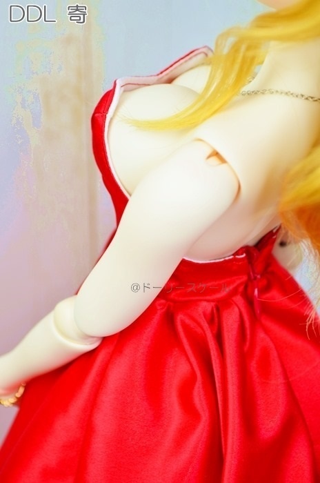 ドレス上の型紙 Upper dress pattern