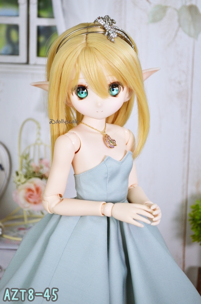 ドレス上の型紙 Upper dress pattern