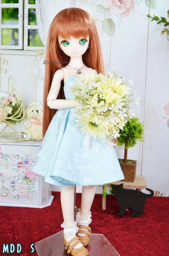 ドレス上の型紙 Upper dress pattern