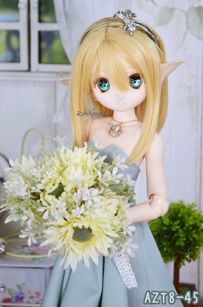 ドレス上の型紙 Upper dress pattern