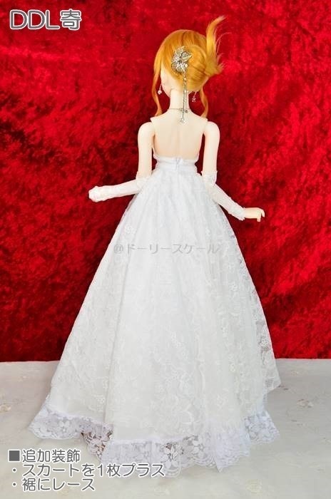 ドレス上の型紙 Upper dress pattern