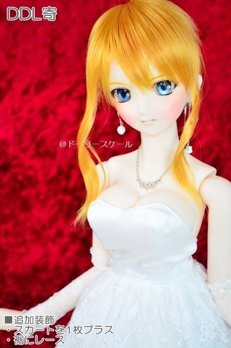 ドレス上の型紙 Upper dress pattern