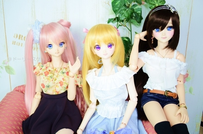 オフショルダーフリルトップスの型紙 Off-Shoulder Frill Top pattern