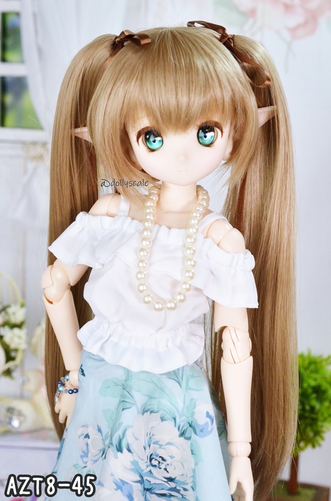 オフショルダーフリルトップスの型紙 Off-Shoulder Frill Top pattern