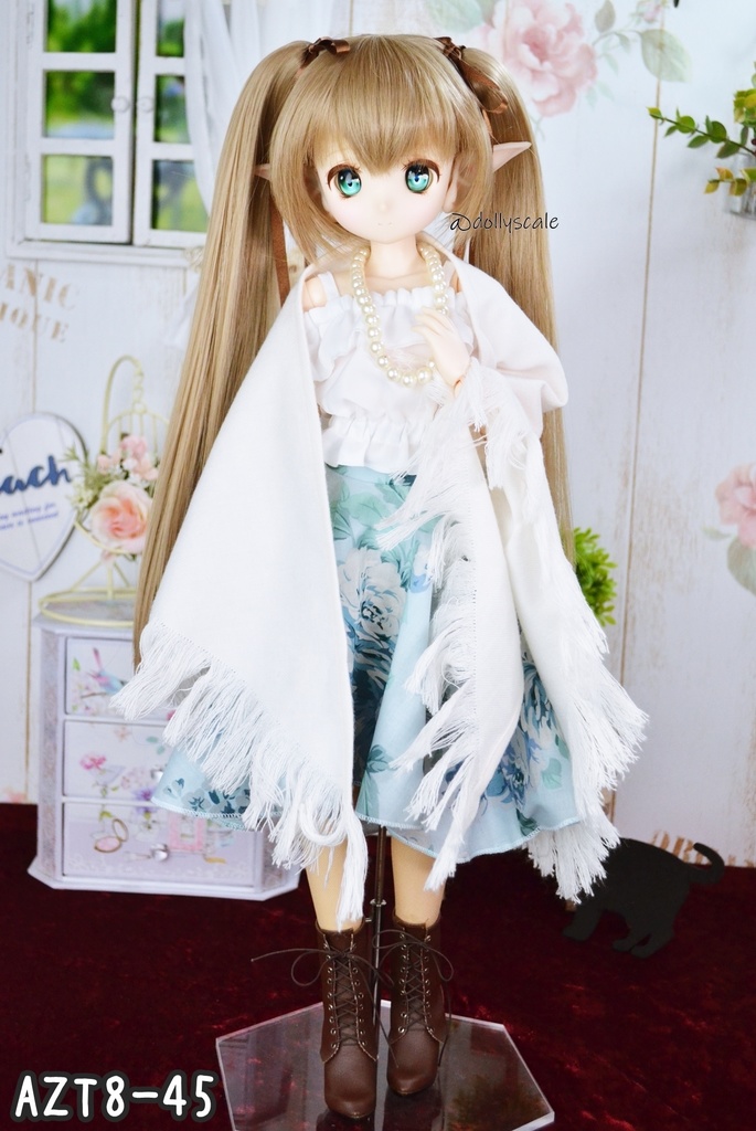 オフショルダーフリルトップスの型紙 Off-Shoulder Frill Top pattern