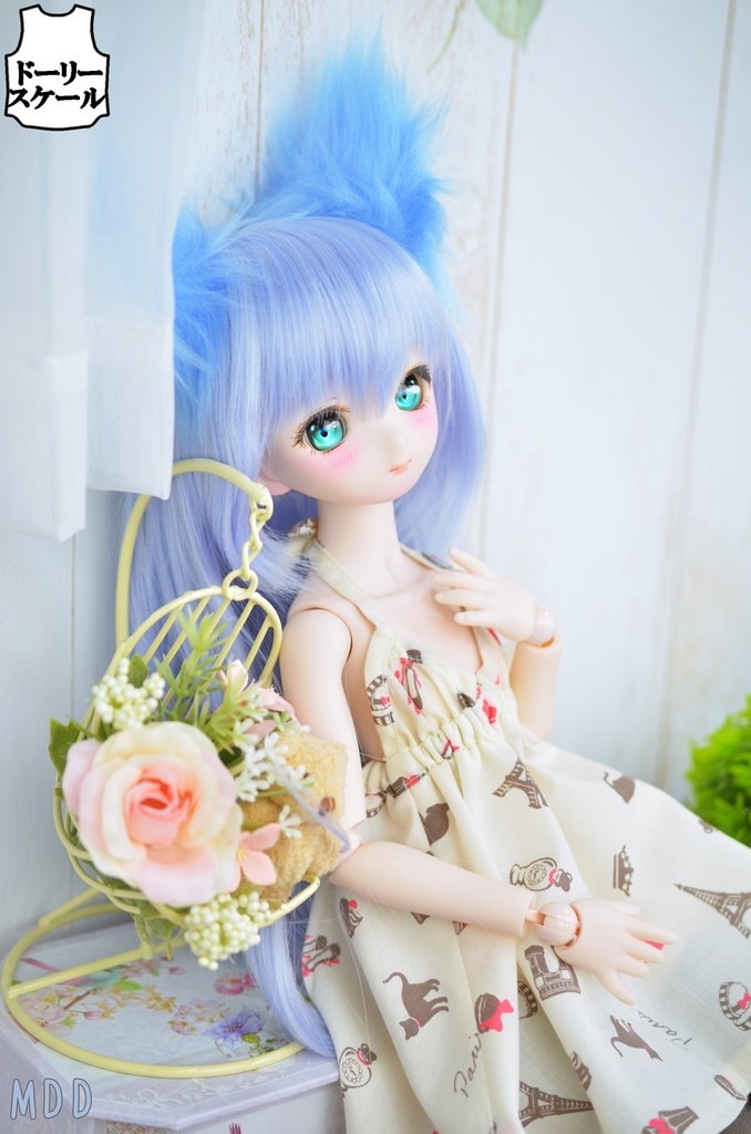 サマーワンピース・ホルターネックの型紙 Summer dress halterneck pattern