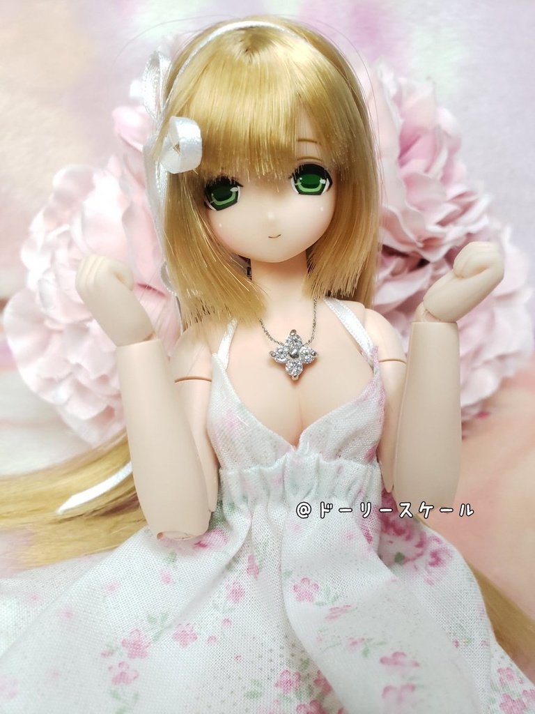 サマーワンピース・ホルターネックの型紙 Summer dress halterneck pattern