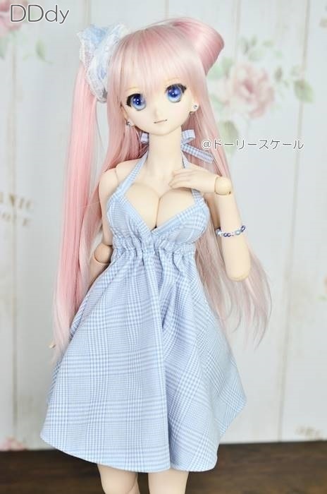 サマーワンピース・ホルターネックの型紙 Summer dress halterneck pattern