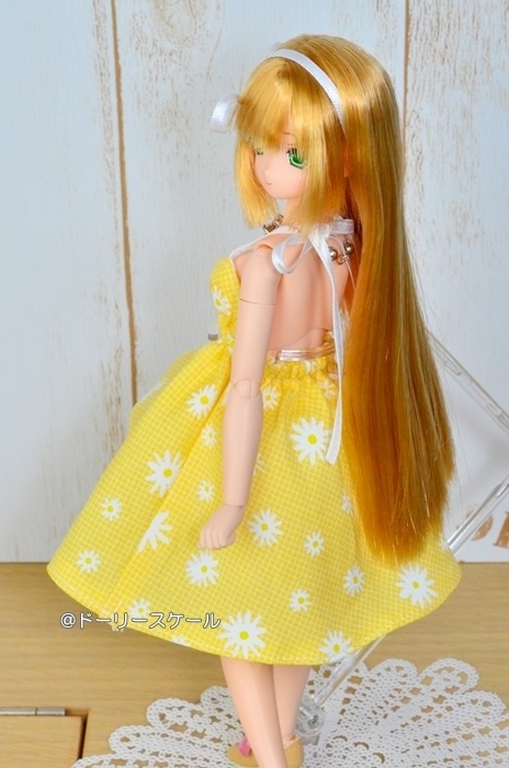 サマーワンピース・ホルターネックの型紙 Summer dress halterneck pattern