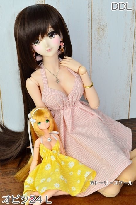 サマーワンピース・ホルターネックの型紙 Summer dress halterneck pattern