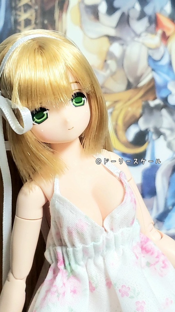 サマーワンピース・ホルターネックの型紙 Summer dress halterneck pattern