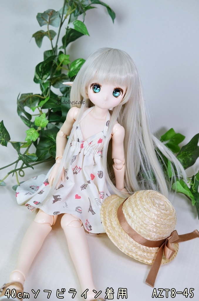 サマーワンピース・ホルターネックの型紙 Summer dress halterneck pattern