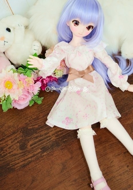 サマーワンピース・フリルの型紙 Summer dress frills pattern