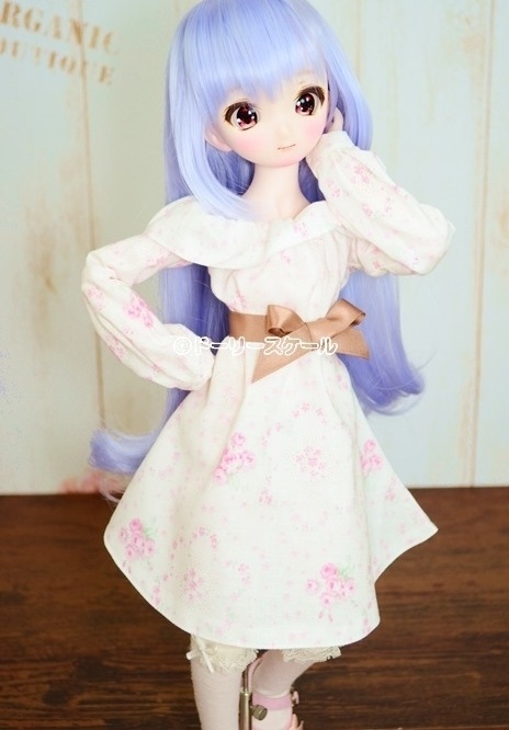 サマーワンピース・フリルの型紙 Summer dress frills pattern