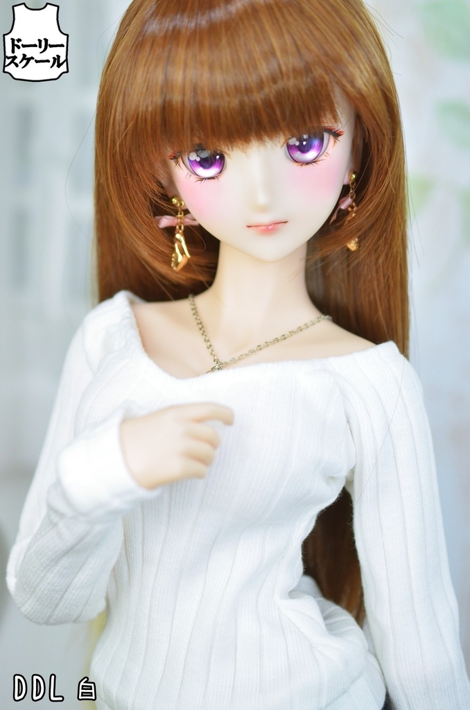 広開きVネックカットソーの型紙 Wide open v-neck cut-saw pattern