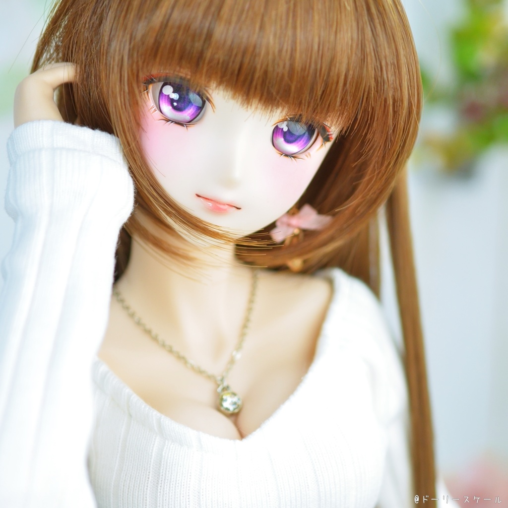 広開きVネックカットソーの型紙 Wide open v-neck cut-saw pattern