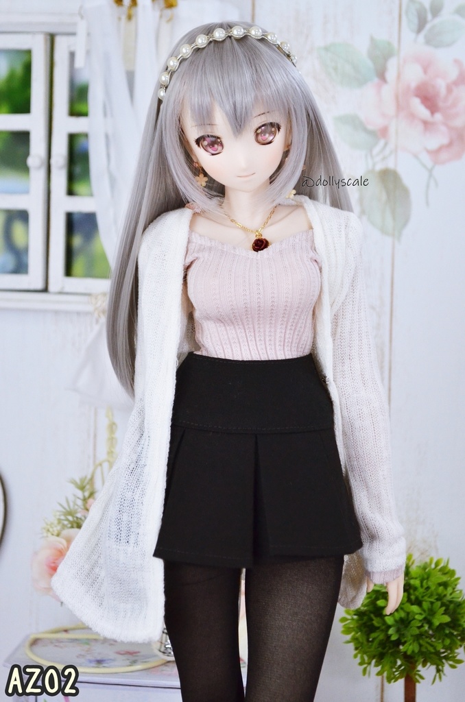 ロングカーディガンの型紙 Long Cardigan pattern