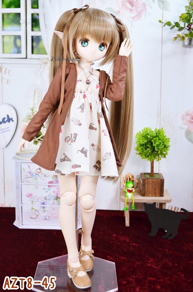 ロングカーディガンの型紙 Long Cardigan pattern