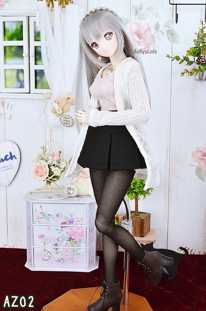 ロングカーディガンの型紙 Long Cardigan pattern