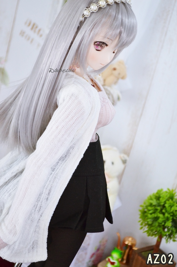 ロングカーディガンの型紙 Long Cardigan pattern