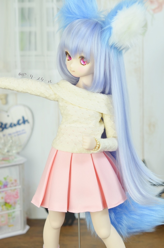 8本ボックスプリーツスカートの型紙 8-Box Pleated Skirt pattern