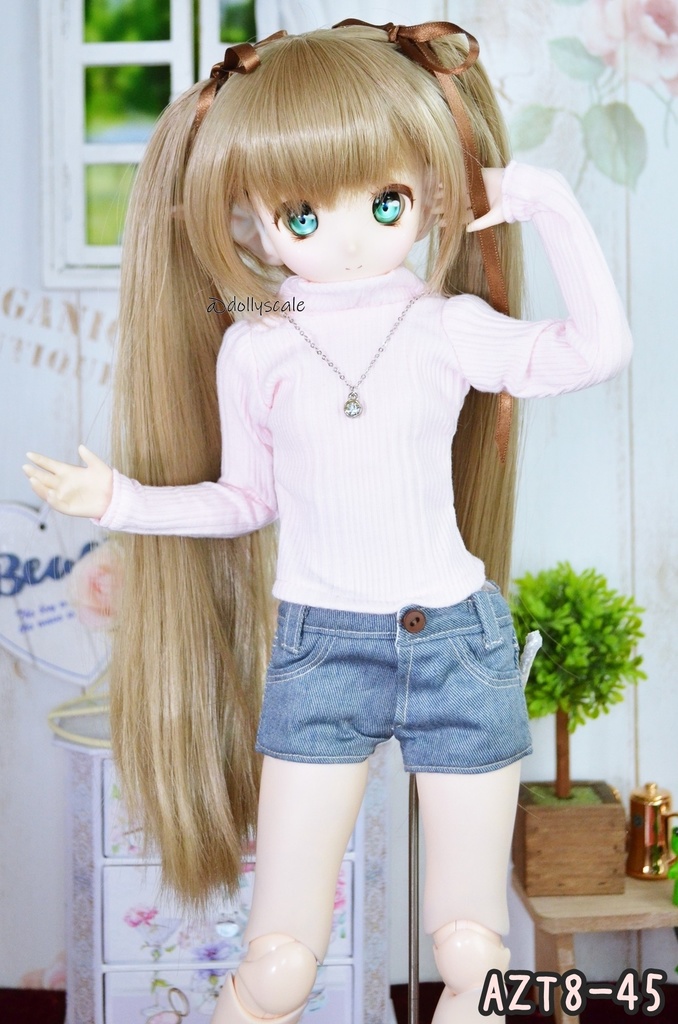 タートルネックの型紙 Turtleneck pattern