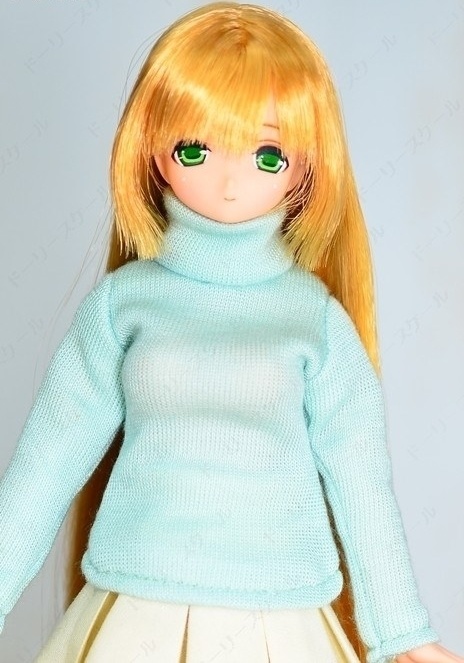 タートルネックの型紙 Turtleneck pattern