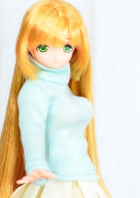 タートルネックの型紙 Turtleneck pattern