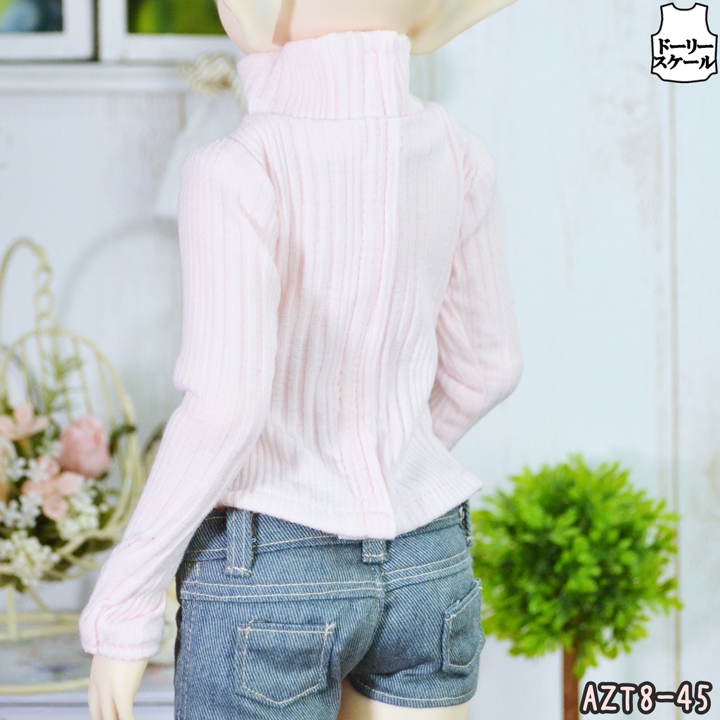 タートルネックの型紙 Turtleneck pattern