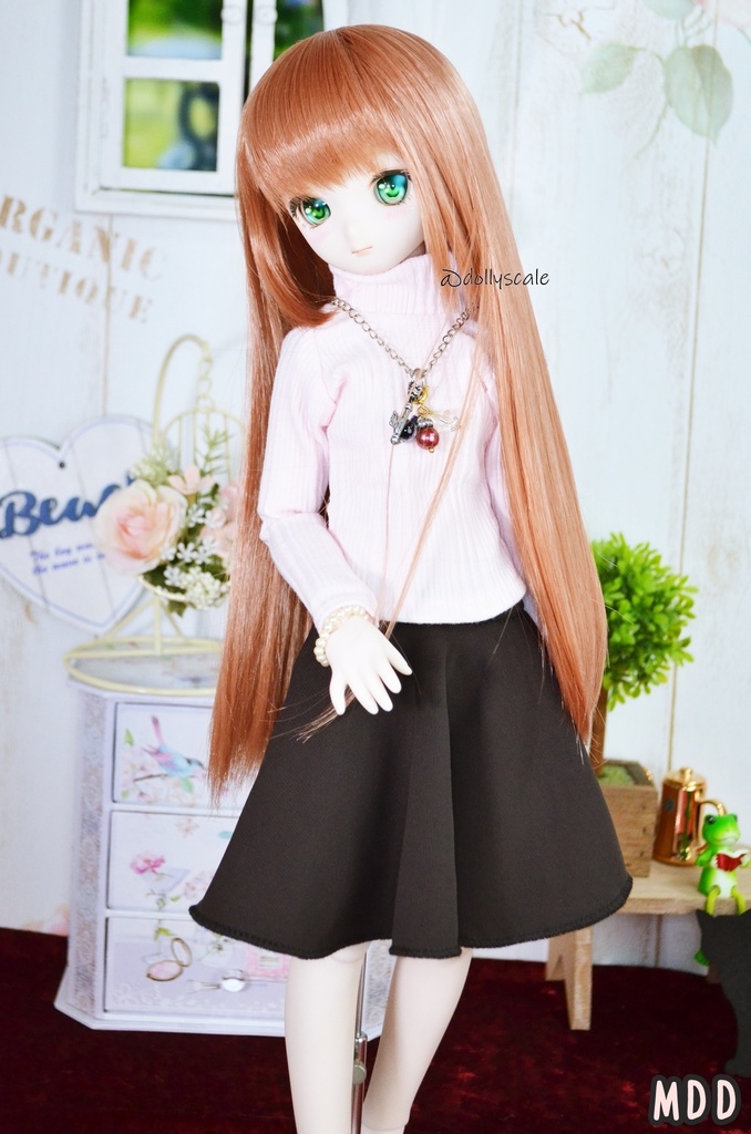 タートルネックの型紙 Turtleneck pattern