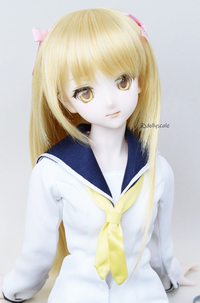 1/3ドール用スカーフの型紙 1/3 Doll Scarf pattern